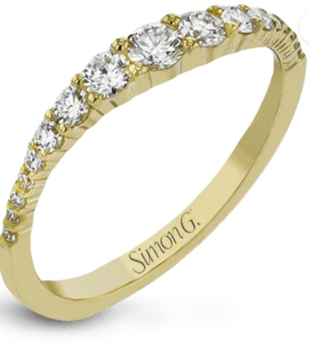 Simon G- STACKABLE RIGHT HAND RING LR1091-Y