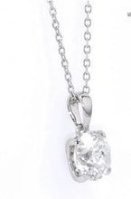 Load image into Gallery viewer, 14K White Gold Diamond .75CTW Pendant Solitarie PD 10513/70-4WF