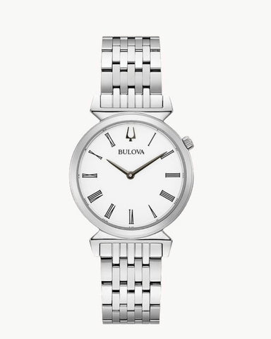 BULOVA REGATTA CLASSIC WHITERMNSDIAL SS BRCE 96L275