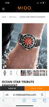 Load image into Gallery viewer, MIDO-OCEAN STAR TRIBUTE GRADIENT AUTOMATIC M026.830.17.421.00