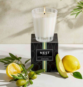 Nest-Santorini Olive & Citron Classic Candle Nest01 SOC