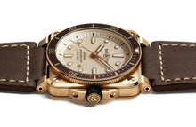 Load image into Gallery viewer, Bell&amp;Ross- Bell &amp; Ross BR0392-D-WH-BR/SCA Diver White Bronze Limited Edition