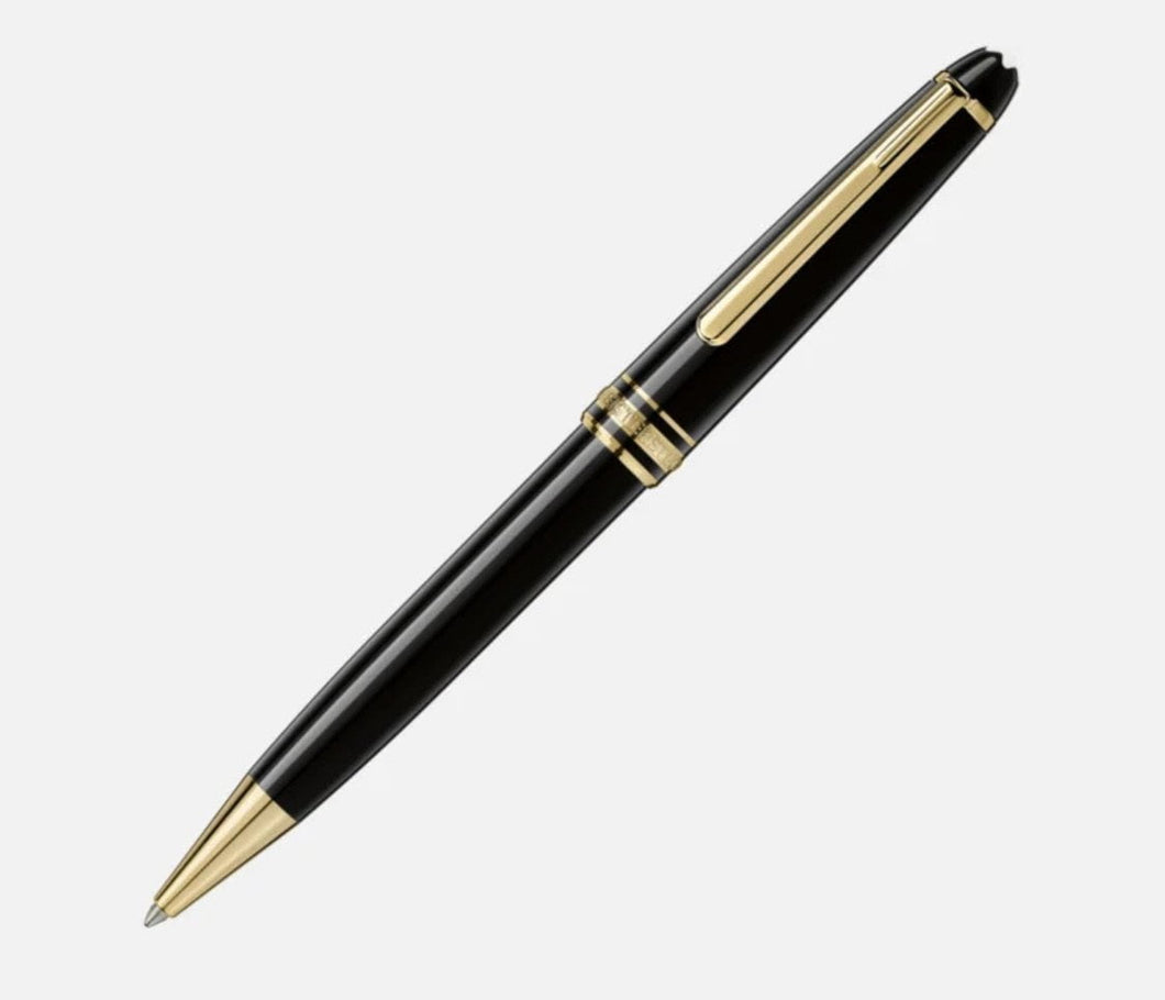 MONTBLANC-Meisterstück Gold-Coated Classique Ballpoint Pen 10883