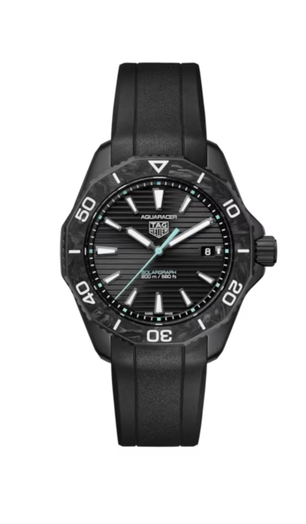 Tag Heuer-AQUARACER PROFESSIONAL 200 SOLARGRAPH Quartz Watch, 40 mm, Steel WBP1112.FT6199
