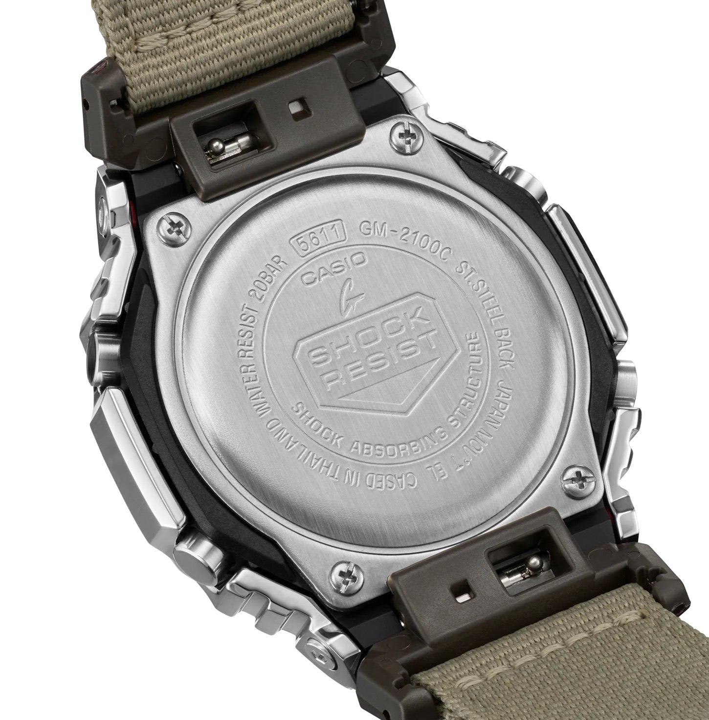 G-Shock-ANALOG-DIGITAL 2100 Series GM2100C-5A – M&R Jewelers