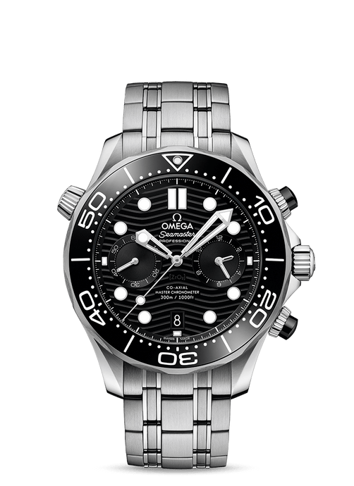 SEAMASTER DIVER 300M OMEGA CO‑AXIAL MASTER CHRONOMETER CHRONOGRAPH 44 MM 210.30.44.51.01.001