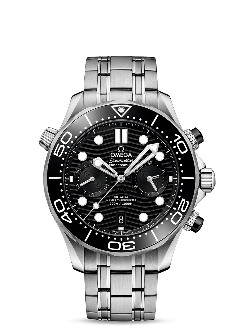 SEAMASTER DIVER 300M OMEGA CO‑AXIAL MASTER CHRONOMETER CHRONOGRAPH 44 MM 210.30.44.51.01.001