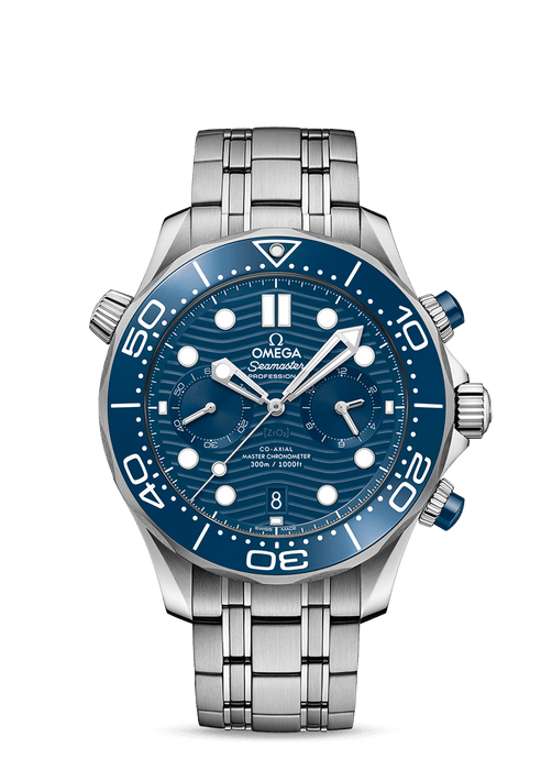 SEAMASTER DIVER 300M OMEGA CO‑AXIAL MASTER CHRONOMETER CHRONOGRAPH 44 MM 210.30.44.51.03.001